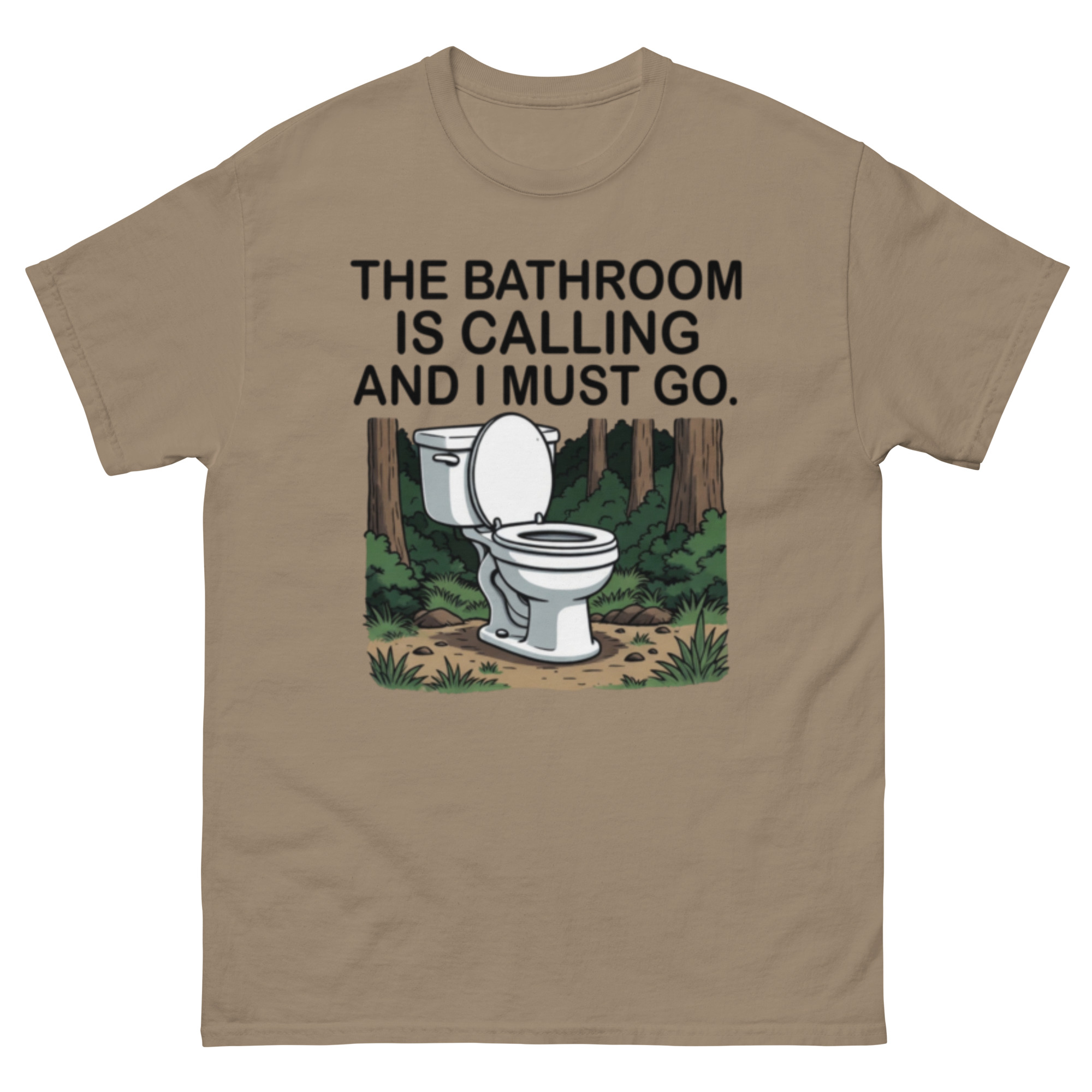 The Bathroom Is Calling And I Must Go T-Shirt - Image 8