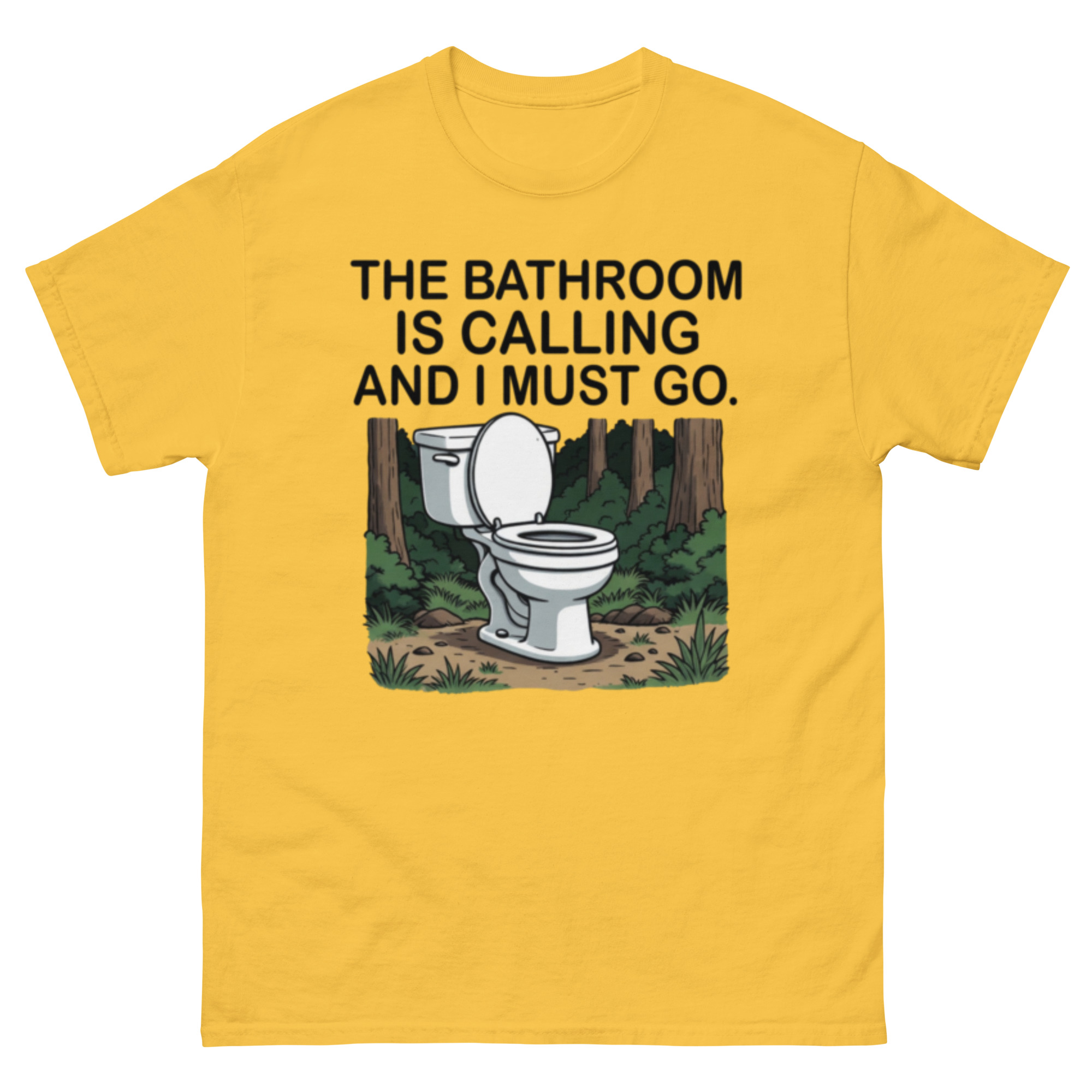 The Bathroom Is Calling And I Must Go T-Shirt - Image 11