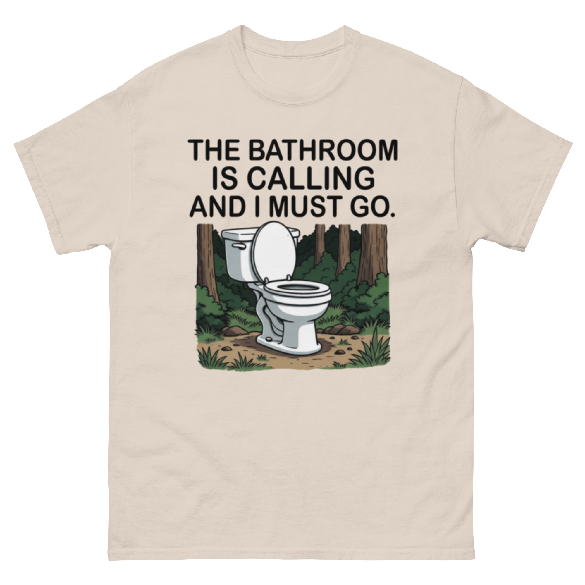 The Bathroom Is Calling And I Must Go T-Shirt - Image 12